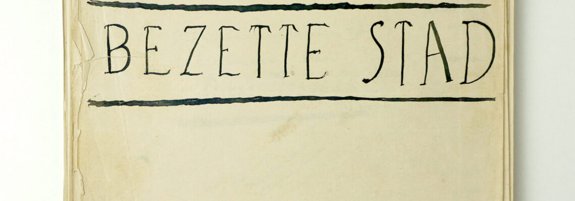 Handschrift Bezette Stad - Demian Antwerpen
