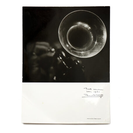 Frank Philippi. Nieuwjaarswens 1960. Originele foto.