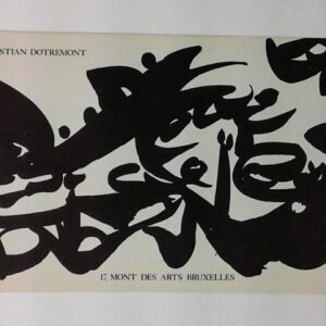 [:nl]Christian Dotremont. Logogrammes (invitation)[:]