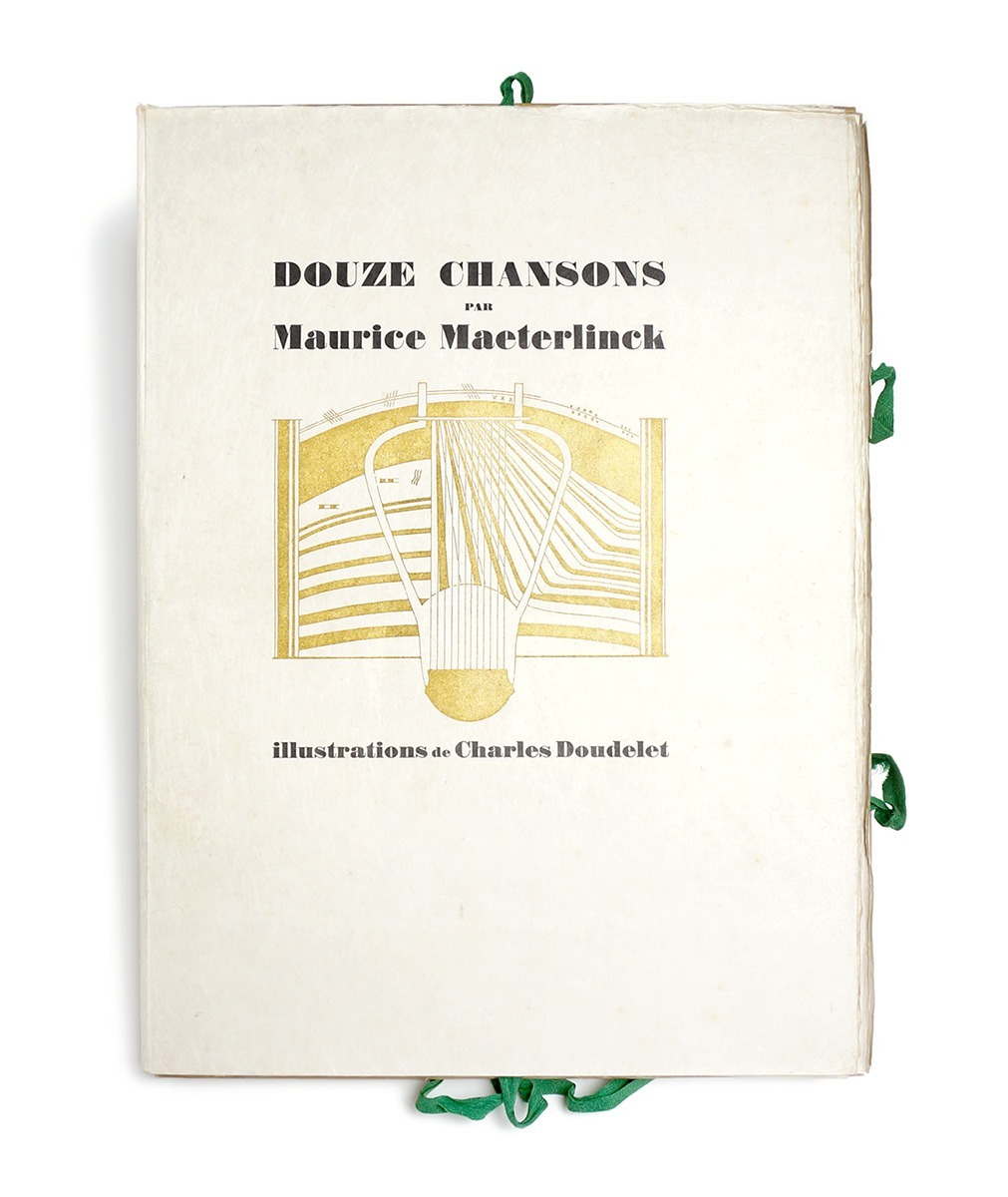 [:nl]Maurice Maeterlinck. Douze Chansons. Illustré par Charles Doudelet.[:en]Maurice Maeterlinck Douze Chansons. Illustré par Charles Doudelet.[:]