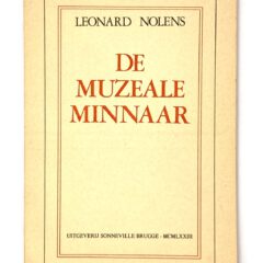 Leonard Nolens, De muzeale minnaar, Demian